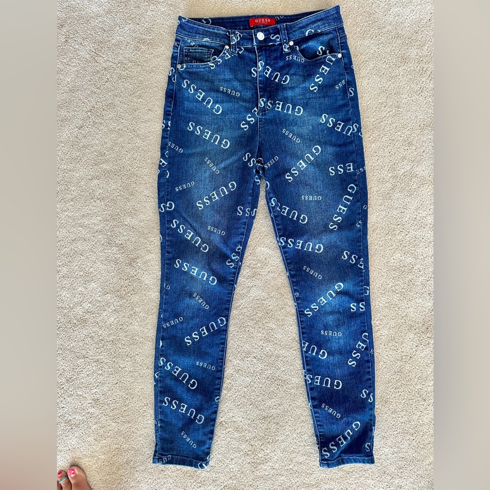 Guess Blue Skinny Jeans